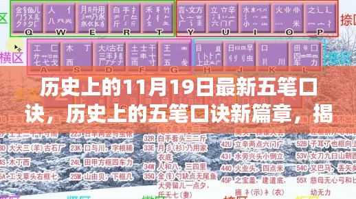 揭秘五筆輸入法新篇章，最新口訣背后的歷史與故事