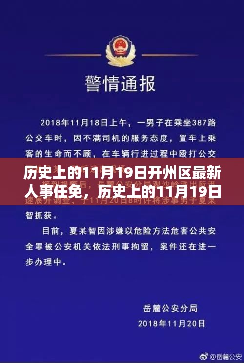 歷史上的11月19日開州區(qū)人事任免事件及其深遠影響多維解析