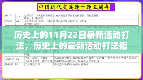 歷史上的最新活動(dòng)打法解析，掌握技能，輕松應(yīng)對(duì)11月22日挑戰(zhàn)！
