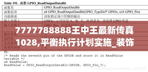 7777788888王中王最新傳真1028,平衡執(zhí)行計(jì)劃實(shí)施_裝飾版EDS5.32