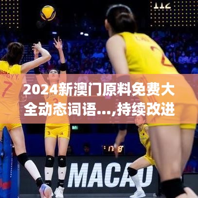 2024新澳門原料免費(fèi)大全動(dòng)態(tài)詞語…,持續(xù)改進(jìn)策略_未來版FVK5.61