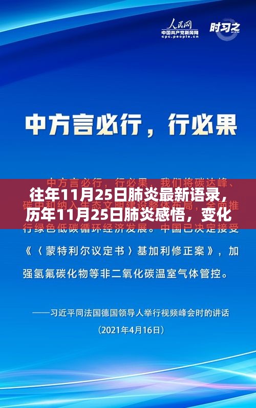 歷年11月25日肺炎感悟，變化中的學(xué)習(xí)，自信與成就的力量之路