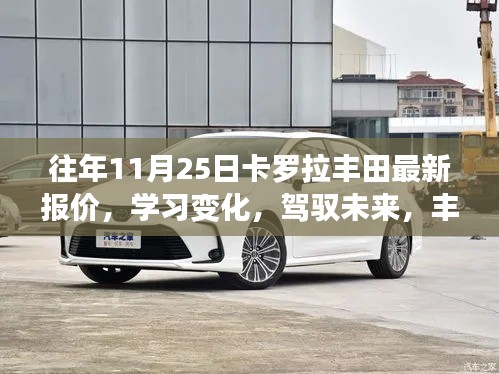 豐田卡羅拉最新報(bào)價(jià)背后的勵(lì)志故事，學(xué)習(xí)變化，駕馭未來(lái)，勵(lì)志成長(zhǎng)之路