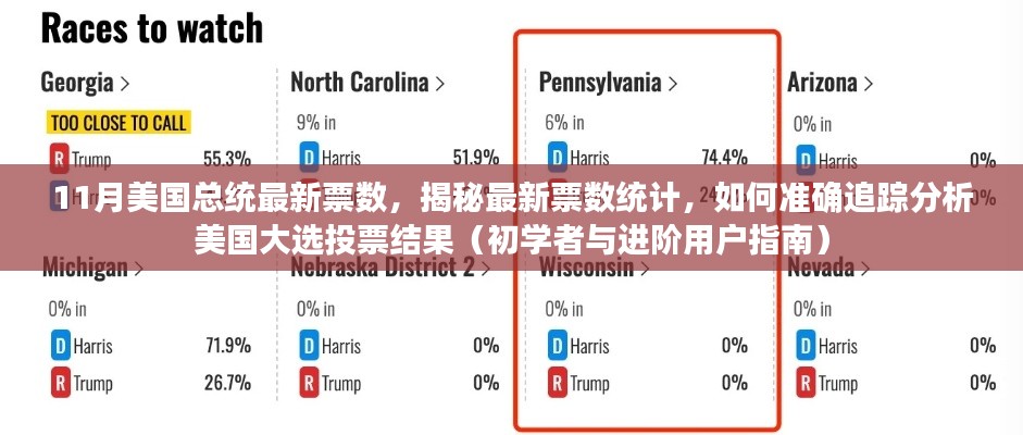揭秘最新票數(shù)統(tǒng)計，美國大選投票結果追蹤分析與指南（初學者與進階用戶適用）