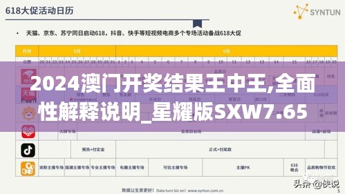 2024澳門開獎結果王中王,全面性解釋說明_星耀版SXW7.65