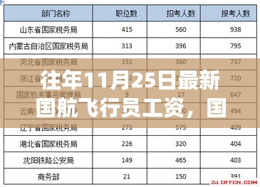 國航飛行員工資待遇揭秘，歷年觀察與最新分析
