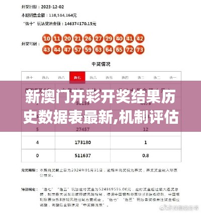 新澳門開彩開獎結(jié)果歷史數(shù)據(jù)表最新,機制評估方案_抓拍版SZN13.68