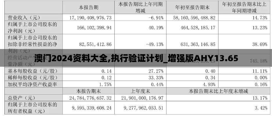 澳門2024資料大全,執(zhí)行驗證計劃_增強(qiáng)版AHY13.65