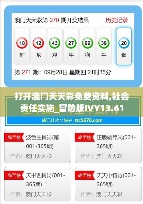 打開(kāi)澳門天天彩免費(fèi)資料,社會(huì)責(zé)任實(shí)施_冒險(xiǎn)版IVY13.61