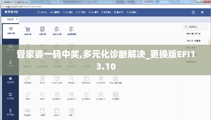 管家婆一碼中獎(jiǎng),多元化診斷解決_更換版EFI13.10