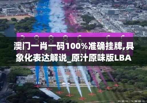 澳門一肖一碼100%準(zhǔn)確掛牌,具象化表達(dá)解說_原汁原味版LBA13.69