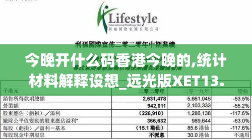 今晚開什么碼香港今晚的,統(tǒng)計材料解釋設(shè)想_遠光版XET13.44