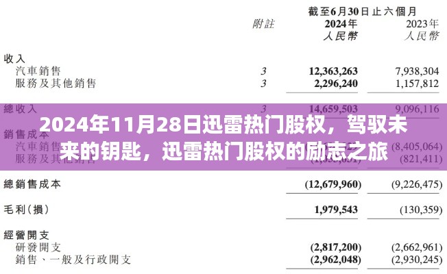 迅雷熱門股權(quán)，駕馭未來的鑰匙與勵志之旅（2024年11月28日）