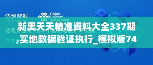 新奧天天精準資料大全337期,實地數(shù)據(jù)驗證執(zhí)行_模擬版74.702-4