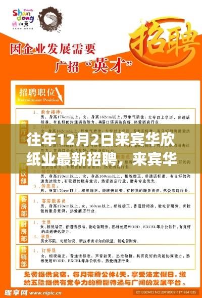 來(lái)賓華欣紙業(yè)最新招聘季，應(yīng)聘指南與成功秘訣揭秘