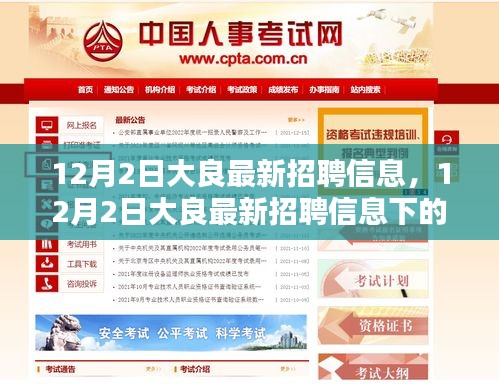 12月2日大良最新招聘信息，就業(yè)選擇的機(jī)遇與挑戰(zhàn)