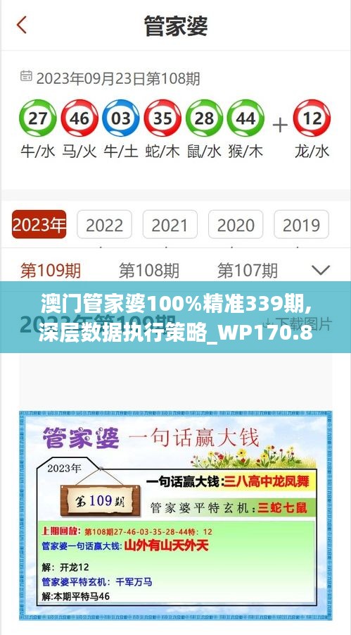 澳門管家婆100%精準(zhǔn)339期,深層數(shù)據(jù)執(zhí)行策略_WP170.884-2
