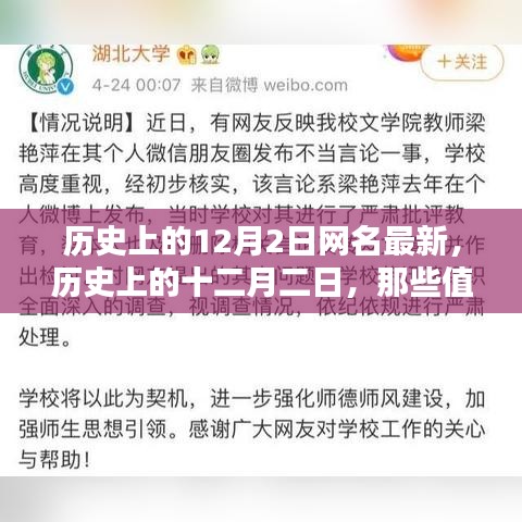 歷史上的十二月二日，值得銘記的時刻與影響揭秘