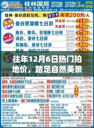 歷年十二月六日熱門拍地價(jià)背后的旅行故事，探尋自然美景，尋覓心靈寧靜之旅