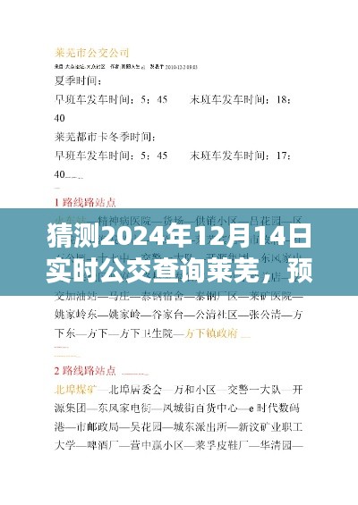 2024年實(shí)時(shí)公交查詢?nèi)R蕪深度評測與預(yù)測