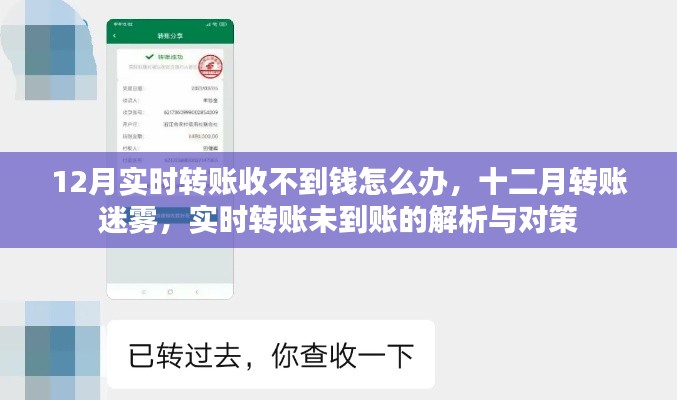 實(shí)時(shí)轉(zhuǎn)賬未到賬解析與應(yīng)對(duì)策略，12月轉(zhuǎn)賬迷霧揭秘