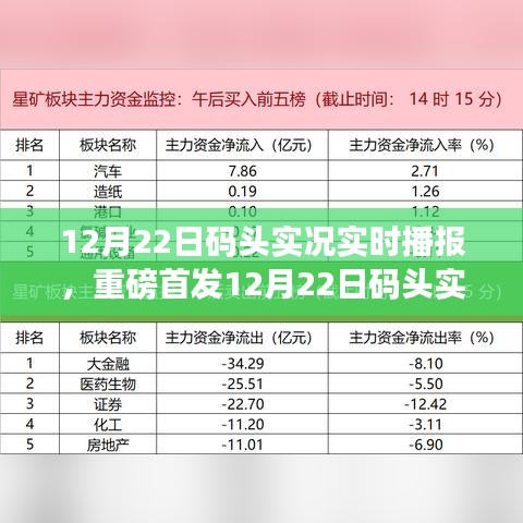 智能港口監(jiān)控播報(bào)系統(tǒng)，實(shí)時播報(bào)碼頭實(shí)況，開啟智能生活新紀(jì)元