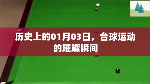 臺(tái)球運(yùn)動(dòng)歷史中的璀璨瞬間，回望一月三日的光輝歲月