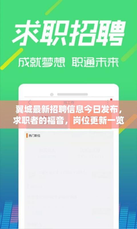 翼城最新招聘信息今日發(fā)布，求職者的福音，崗位更新一覽