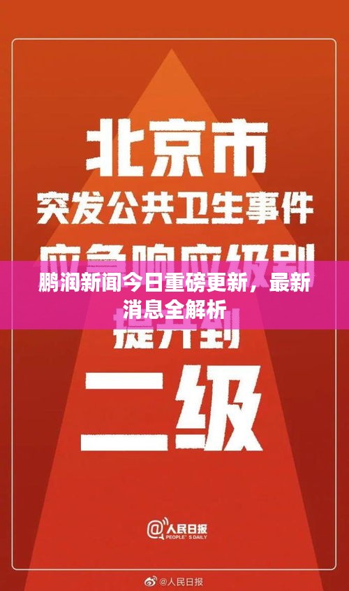 鵬潤新聞今日重磅更新，最新消息全解析