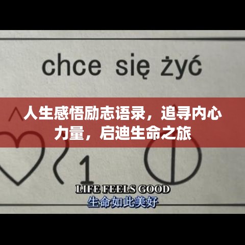 人生感悟勵(lì)志語錄，追尋內(nèi)心力量，啟迪生命之旅