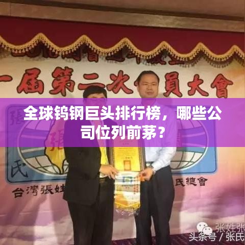 全球鎢鋼巨頭排行榜，哪些公司位列前茅？