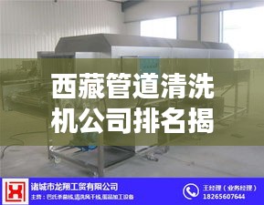 西藏管道清洗機(jī)公司排名揭曉，優(yōu)質(zhì)企業(yè)榜單不容錯(cuò)過(guò)！