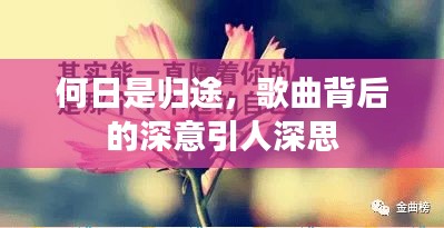 何日是歸途，歌曲背后的深意引人深思